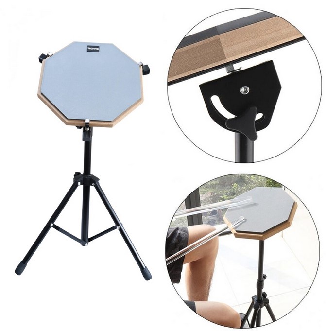 Techno 8Inch Practice Pad Stand With Bag TPD-1
