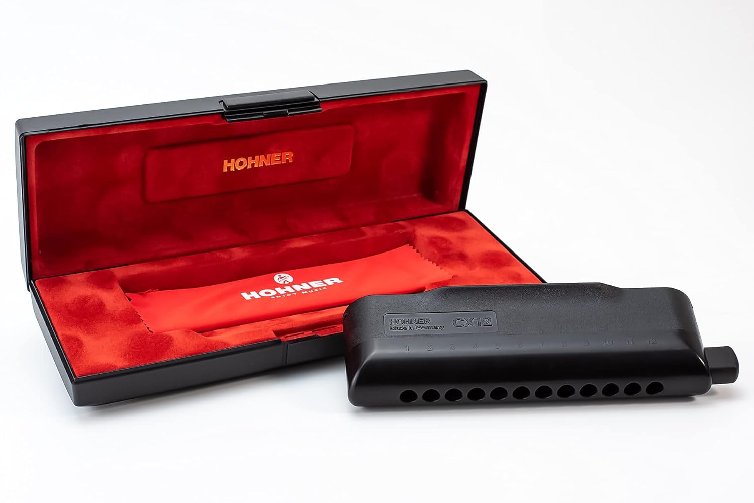 Hohner Harmonica CX12 Black Key B 754512