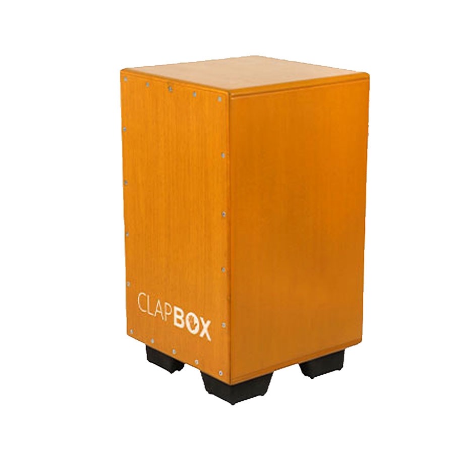 Clapbox Adjustable Snare Cajon CB40- Yellow Birch Wood H50 W30 L30 - 3 Internal Snares