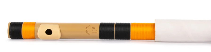 Radhe Flutes PVC Fiber D Sharp Bansuri Double Base Octave 31inches