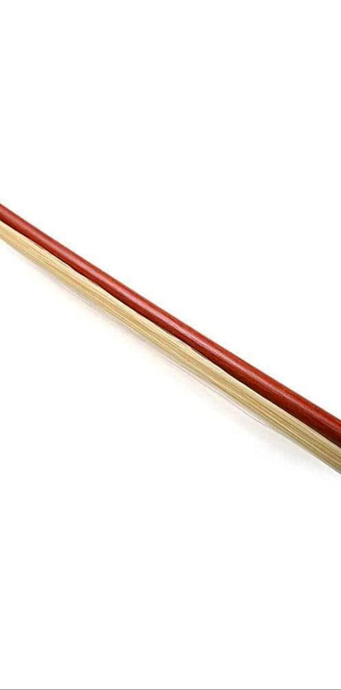 Music Xpert Horse Hair Violin Bow Pro-crafted horse hair violin bow lightweight for long Playing bow variations - Natural 44 Size