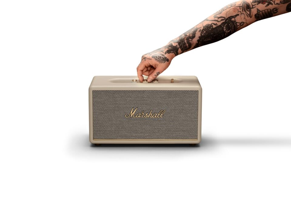Marshall Stanmore III Bluetooth Wireless Powered 15 Watts Speaker Cream