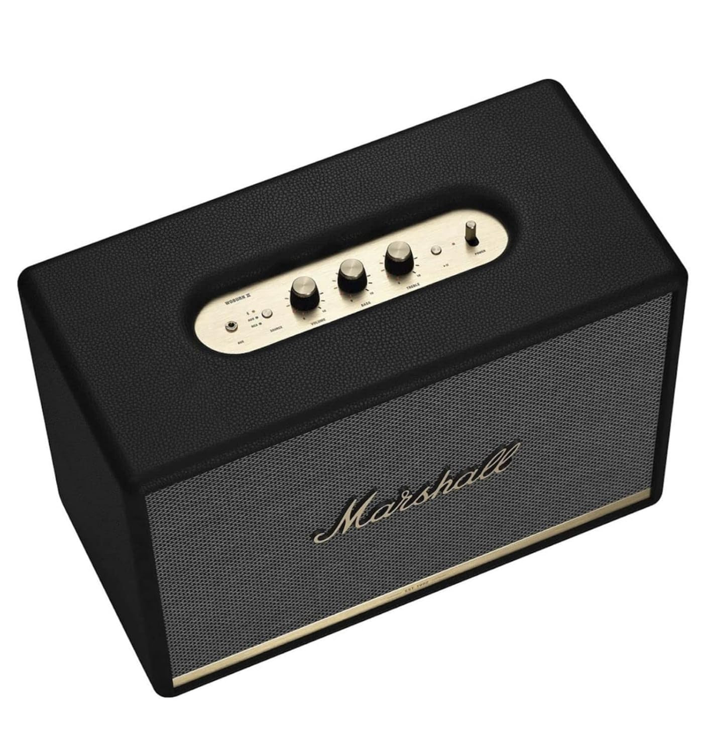 Marshall Woburn II 130 Watt Wireless Bluetooth Powered Speaker Black