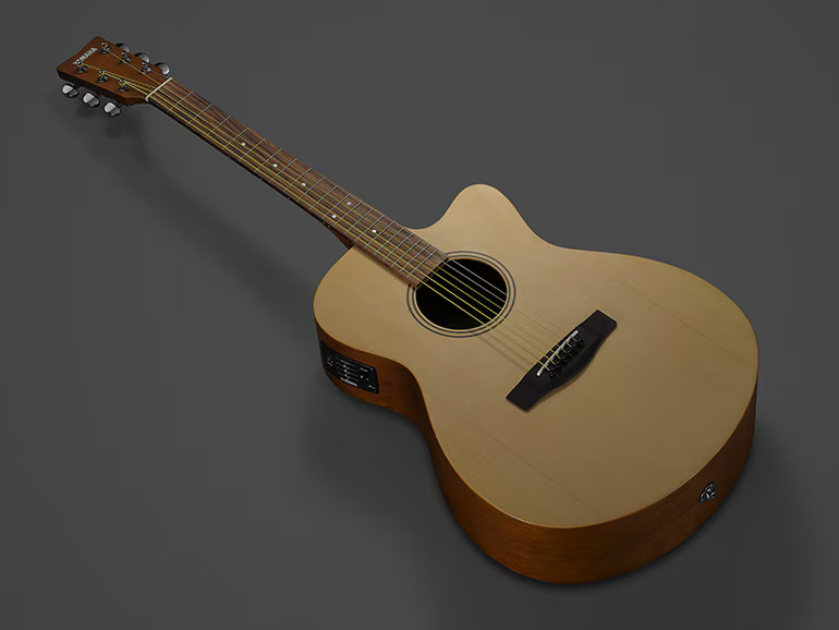Yamaha FSX400C Satin Acoustic guitar  Natural