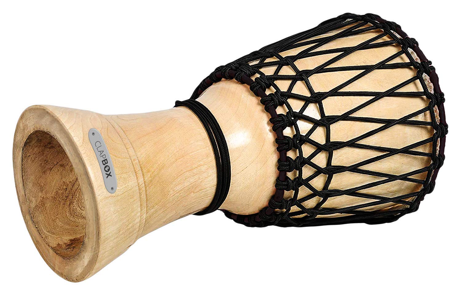 Clapbox Djembe - Mango Wood 10 Inches Natural