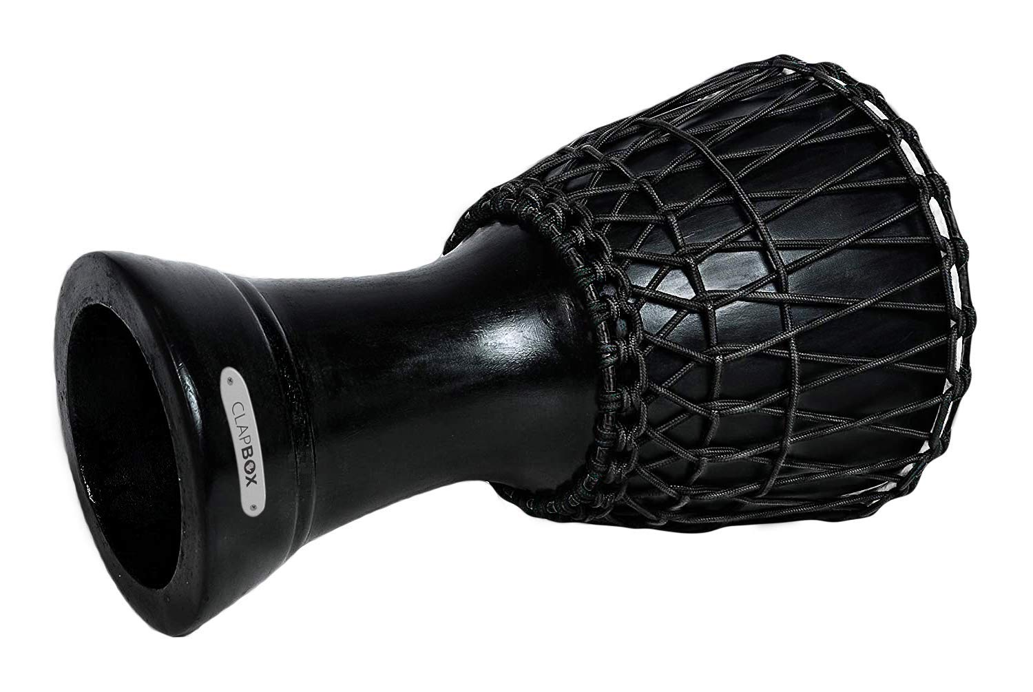 Clapbox Djembe - Mango Wood 8 Inches Black