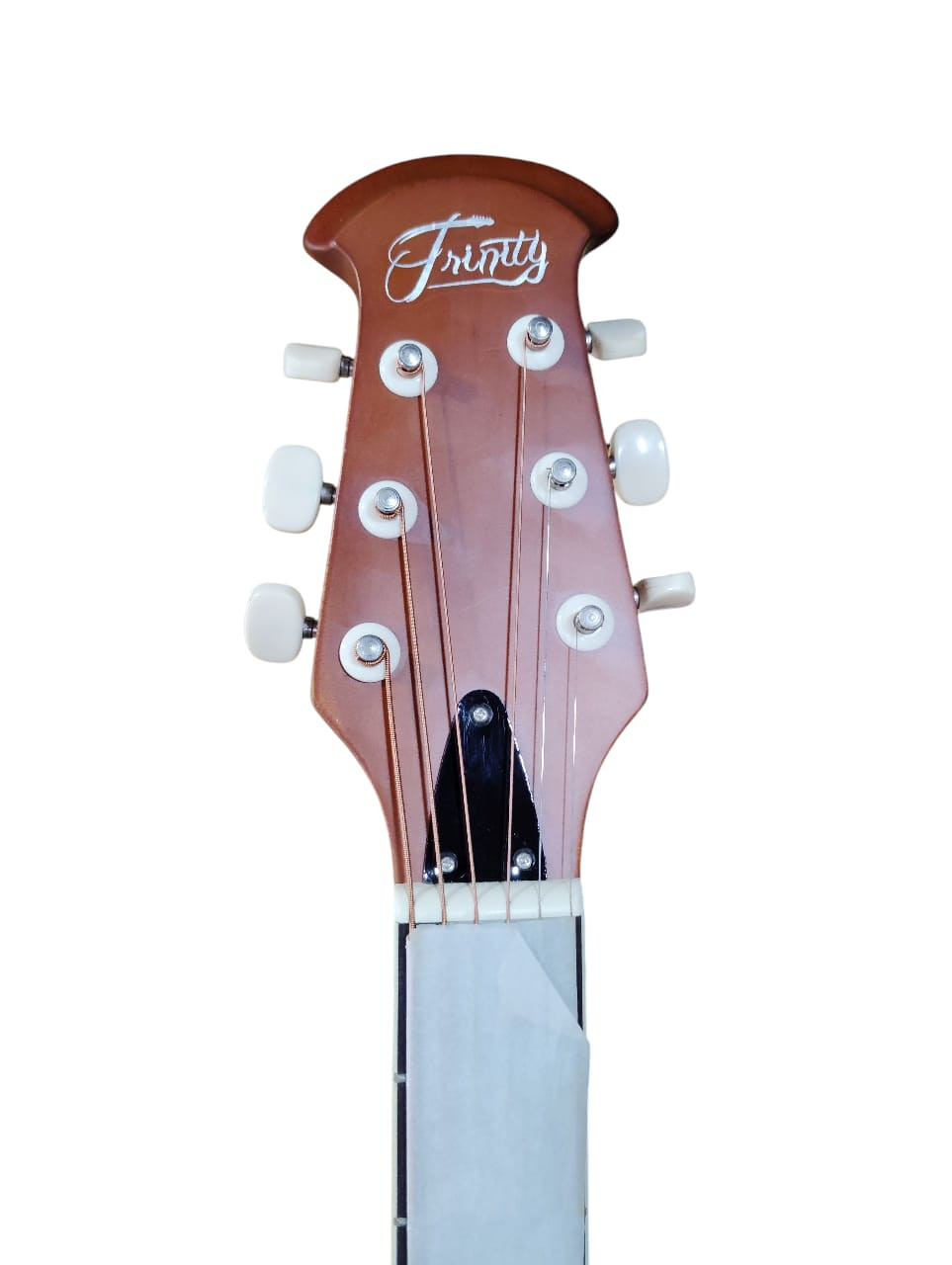 Trinity Orion 1 Electro Acoustic Cutaway Guitar with Equalizer and Tuner Inbuilt With Paddd Bag Belt and Plectrums