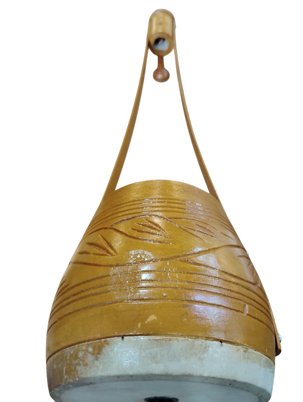 Original 1 Stringed Wooden Ektara Folk Musical Instrument