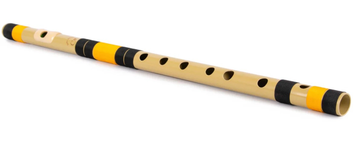 Radhe Flutes PVC Fiber C Sharp Bansuri Middle Octave 19inches