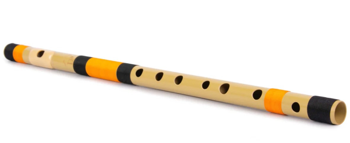 Radhe Flutes PVC Fiber D Sharp Bansuri Middle Octave 17inches