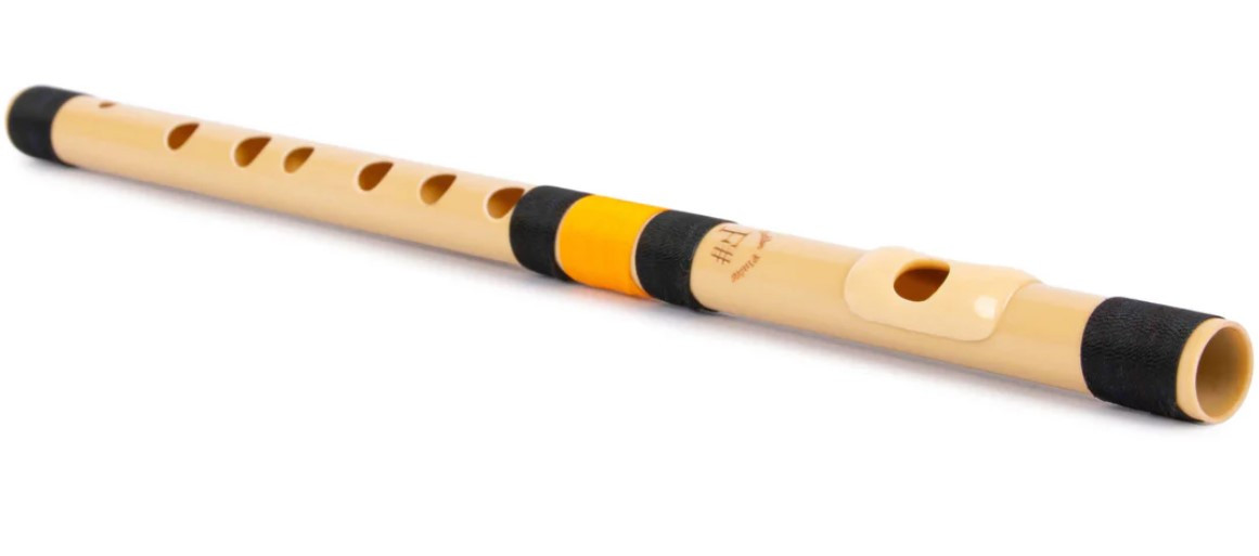 Radhe Flutes PVC Fiber F Sharp Bansuri Middle Octave 14inches