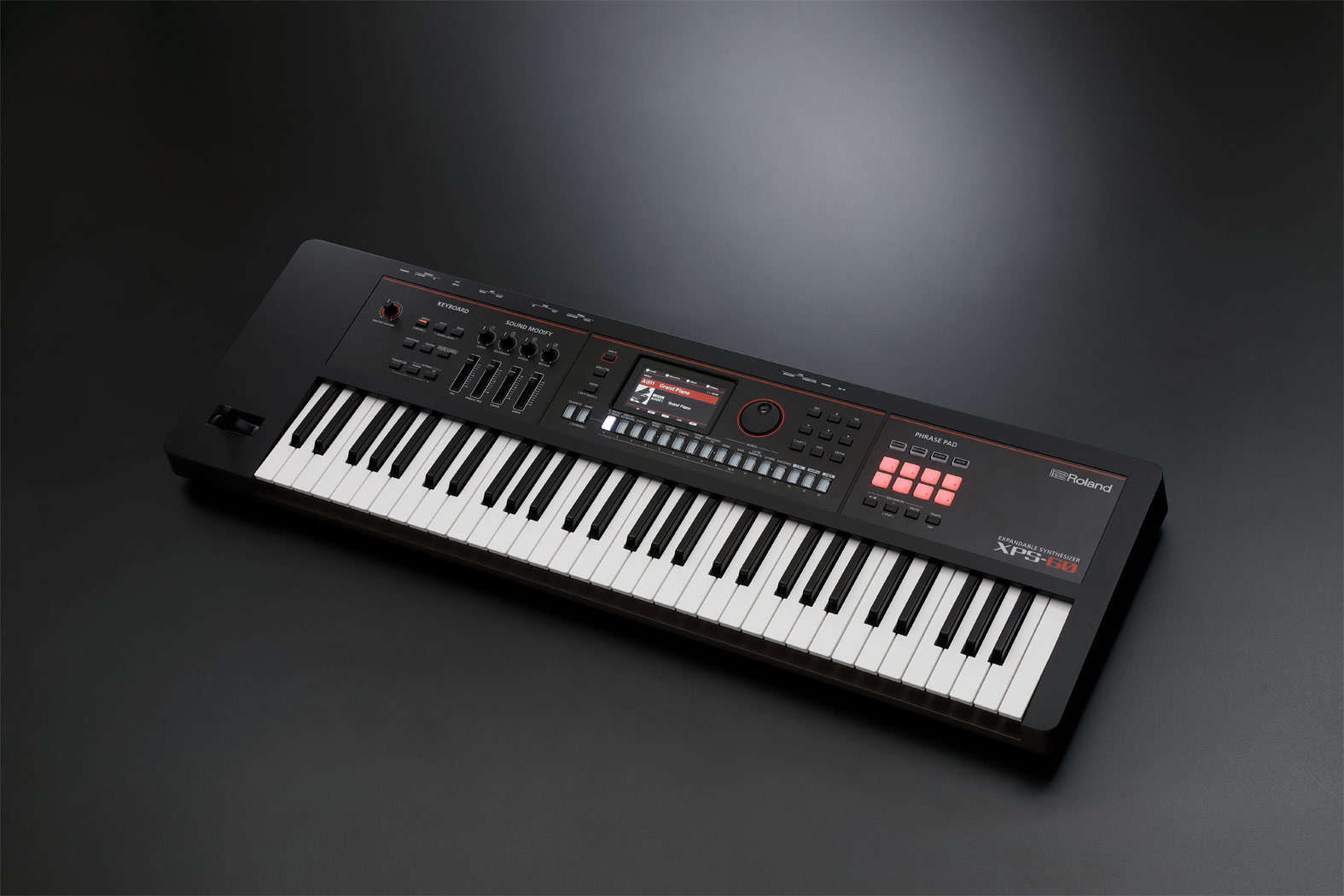 Roland XPS-60 Black Expandable Synthesizer Professional Performance Keyboard With Free Indian Tones And Loops