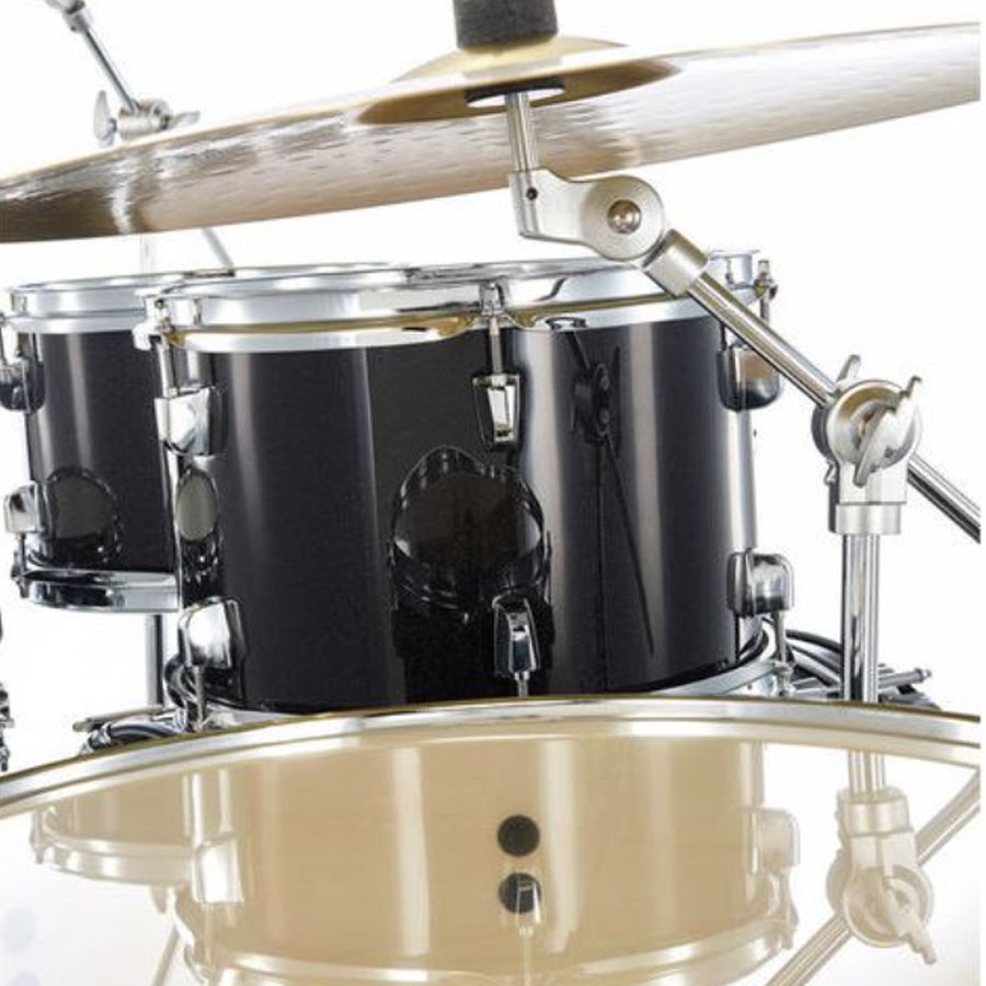 Yamaha RYDEEN RDP2F5 Acoustic Drum Set With Hardware - Black Glitter