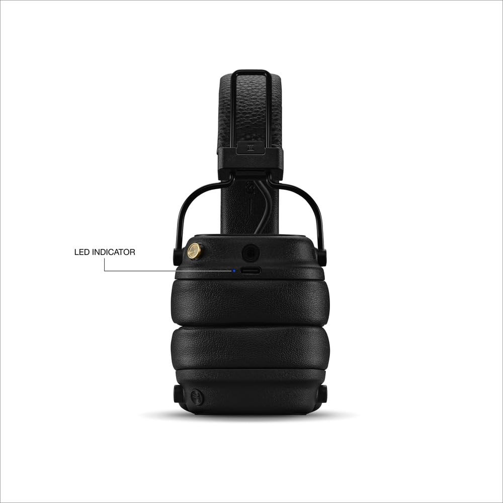 Marshall Major V Wireless On-Ear Headphones Black