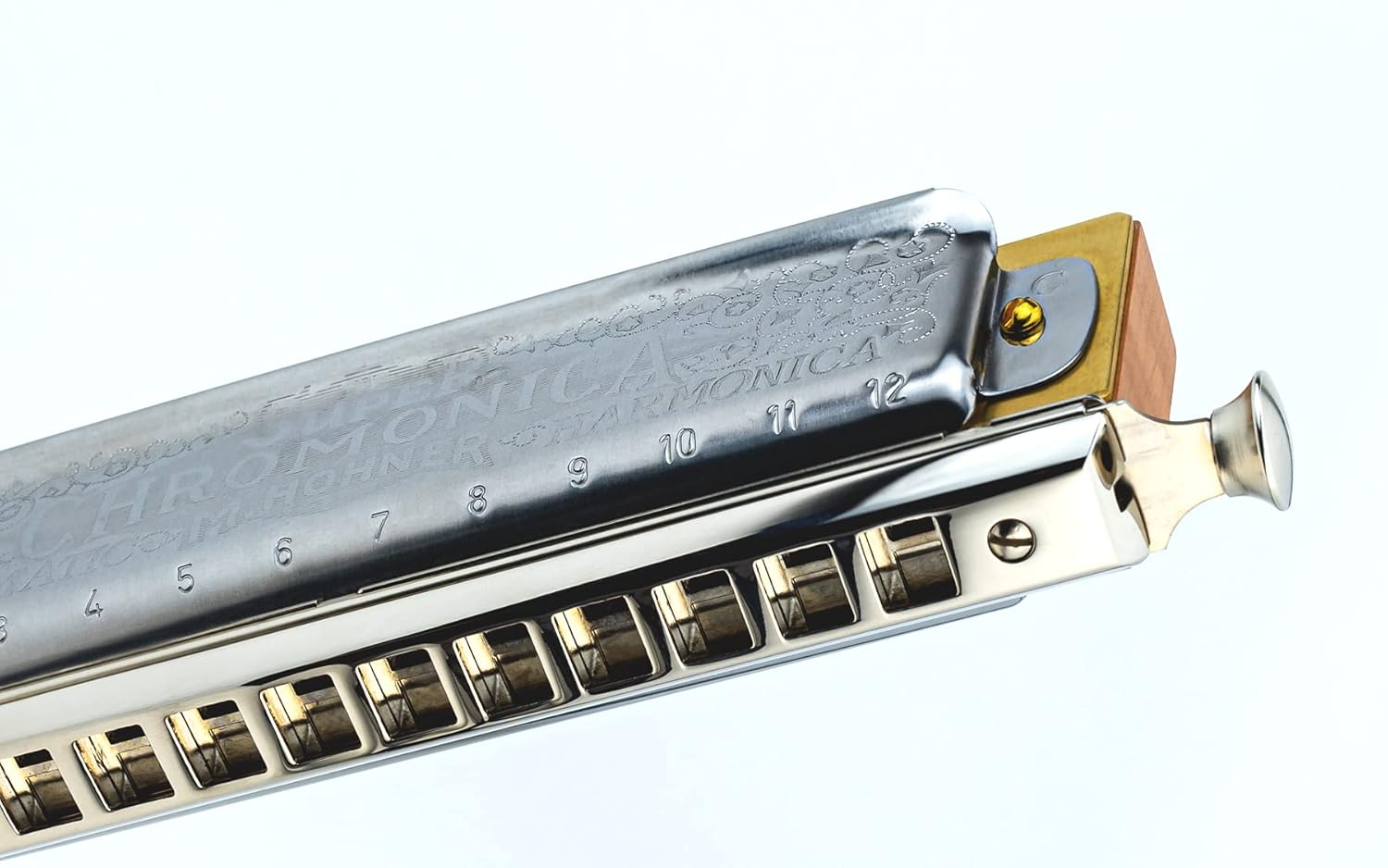 hohner harmonica super chromonica Key B M27012