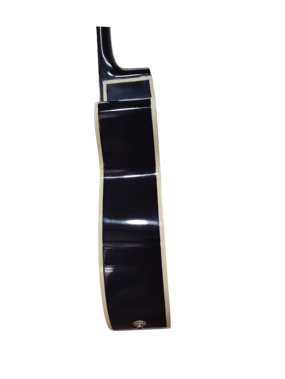 Hobmer 175 F-Cut Semi-acoustic Guitar 40Black With Case