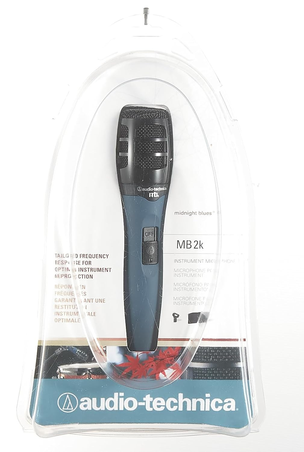 Audio-Technica MB2K Hypercardioid Dynamic Instrument Microphone