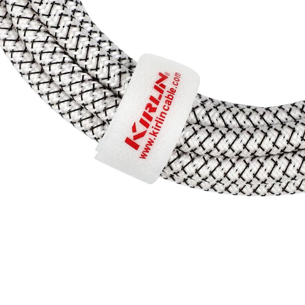 Kirlin Premium plus instrument cable 6 mtr IWB-201WEG-WT