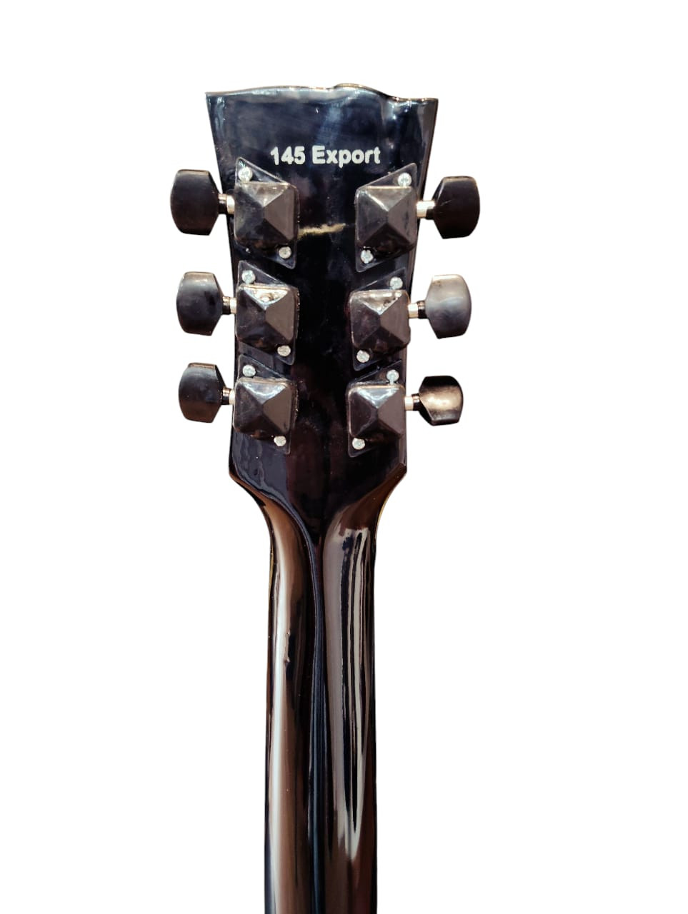 Hobmer 145 Export Semi acoustic Guitar Design 37 Red Black With Case