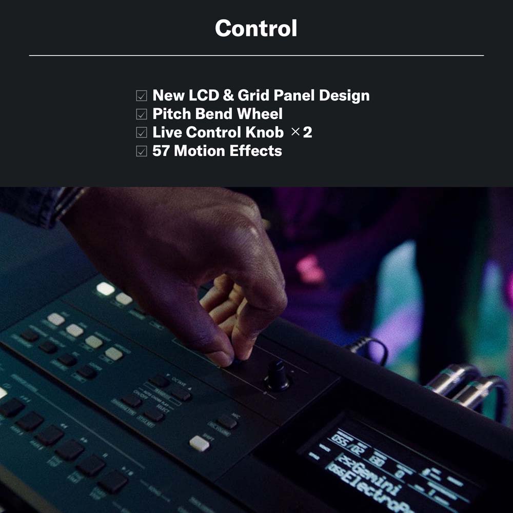 Yamaha PSR-E583 61-Key Portable Keyboard with Touch Response Advanced Built-in Voices Styles USB Connectivity Performance Controls Lightweight Design for Professional Use Studio Practice