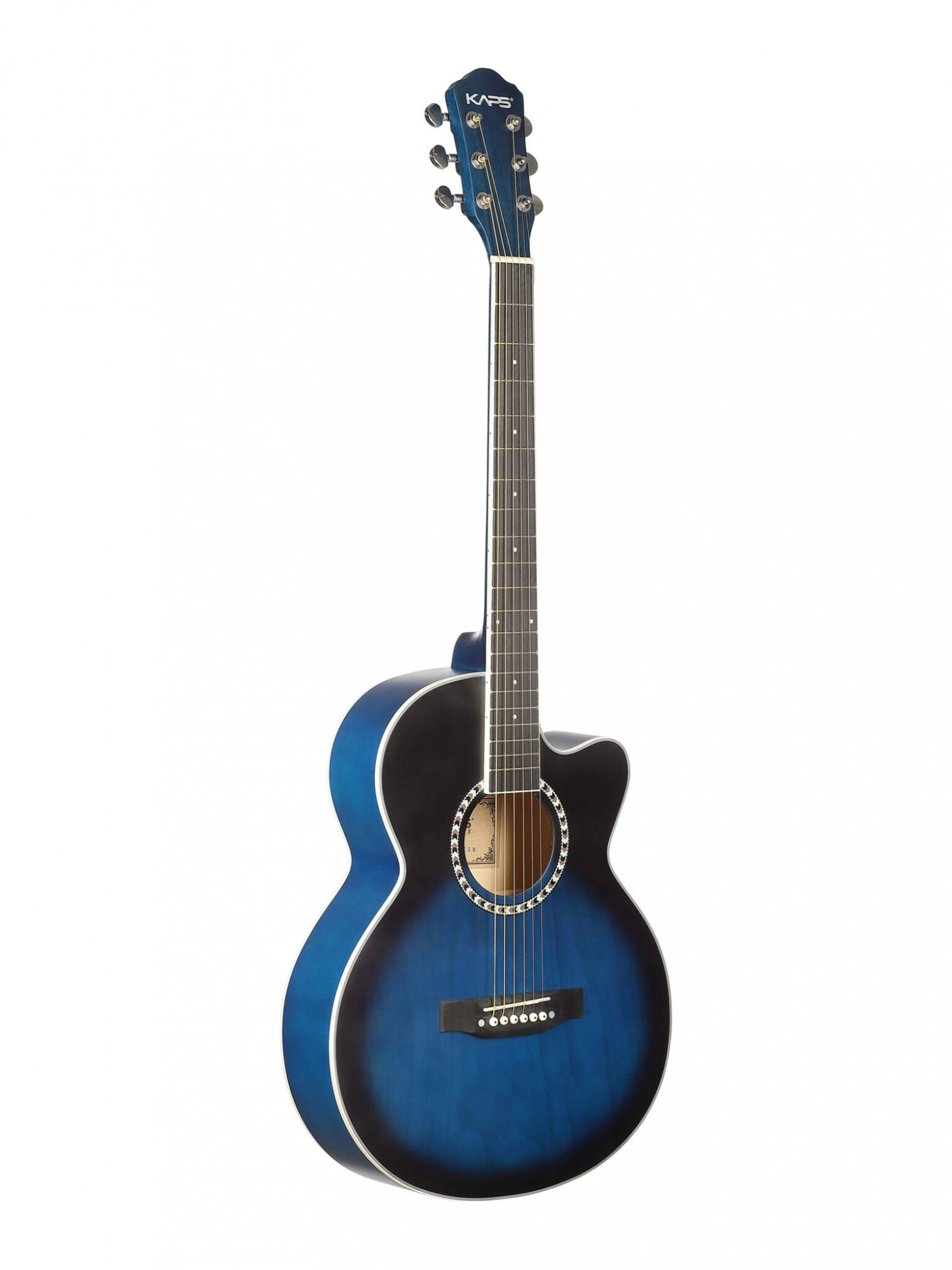 Kaps ST-1 CRM Acoustic Guitar Matt-Bluebrust