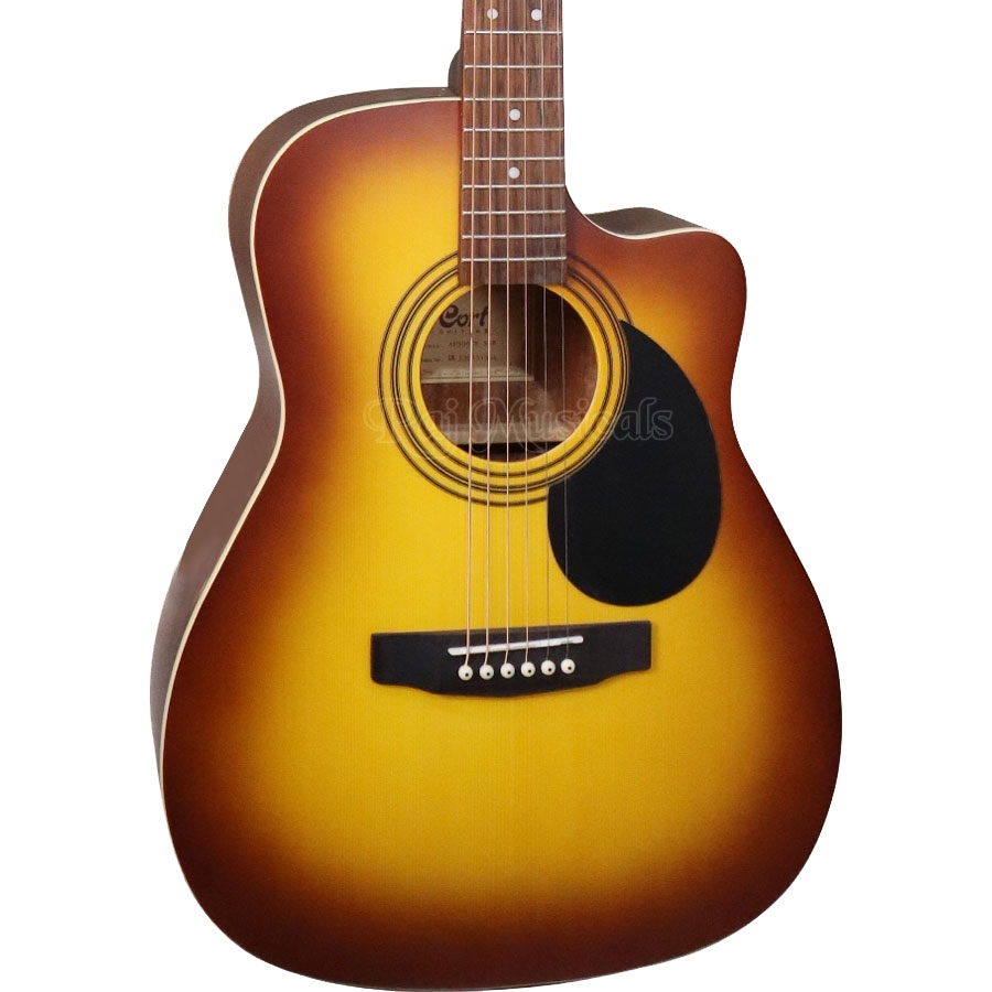 Cort AF500C SSB Standard Series Acoustic Guitar - Sunburst