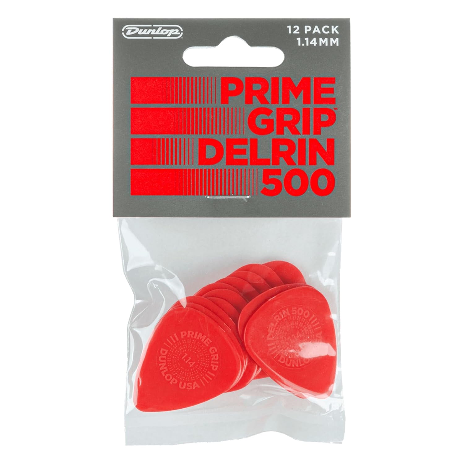 DUNLOP PRIME GRIP DELRIN 500 450P-114 12PCS