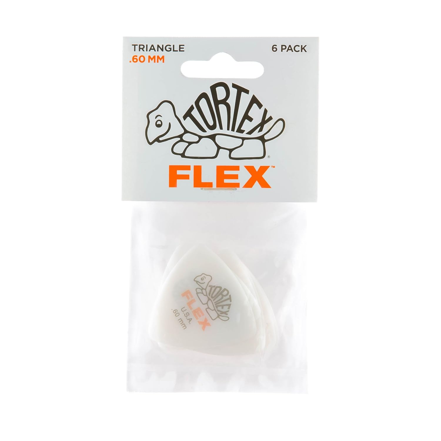 Dunlop PICKS TORTEX FLEX TRIANGLE 456P606 PCS
