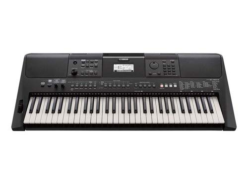 Yamaha PSR-E463 Ultra-Premium Keyboard Package with Stand Sustain Pedal Headphones and AC Adapter