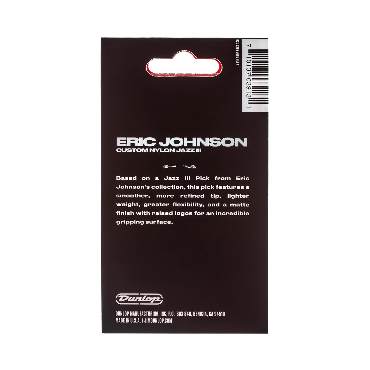 DUNLOP PICKS E JOHNSON JASS 47PEJ3n6PCS