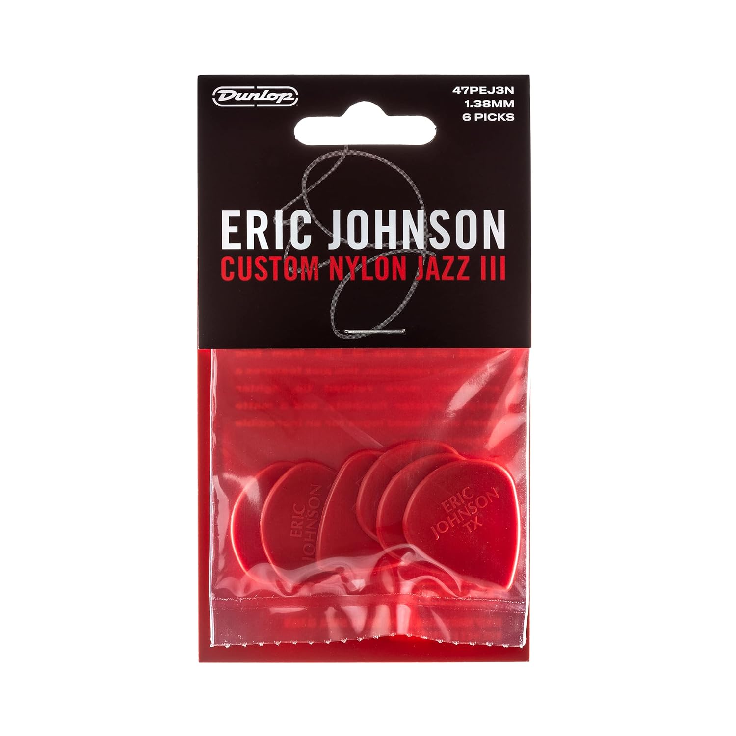 DUNLOP PICKS E JOHNSON JASS 47PEJ3n6PCS