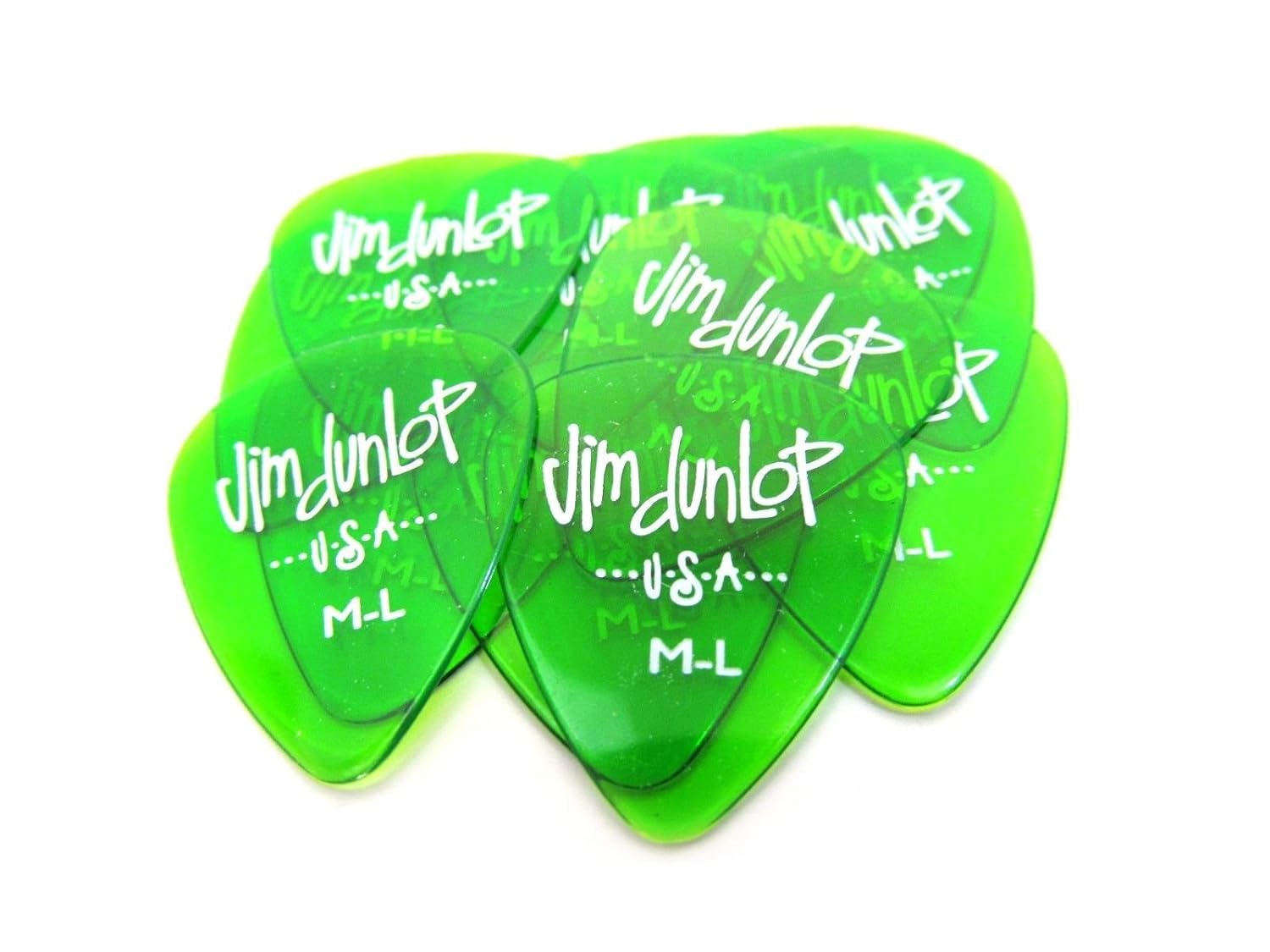 DUNLOP PICKS GEL-S-GRE-ML  486PML12 PCS