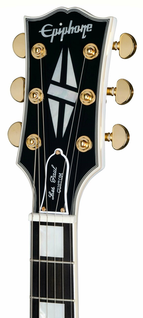 Epiphone Les Paul Custom in Alpine White