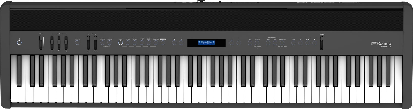 Roland FP-60X BK Digital Piano - Black