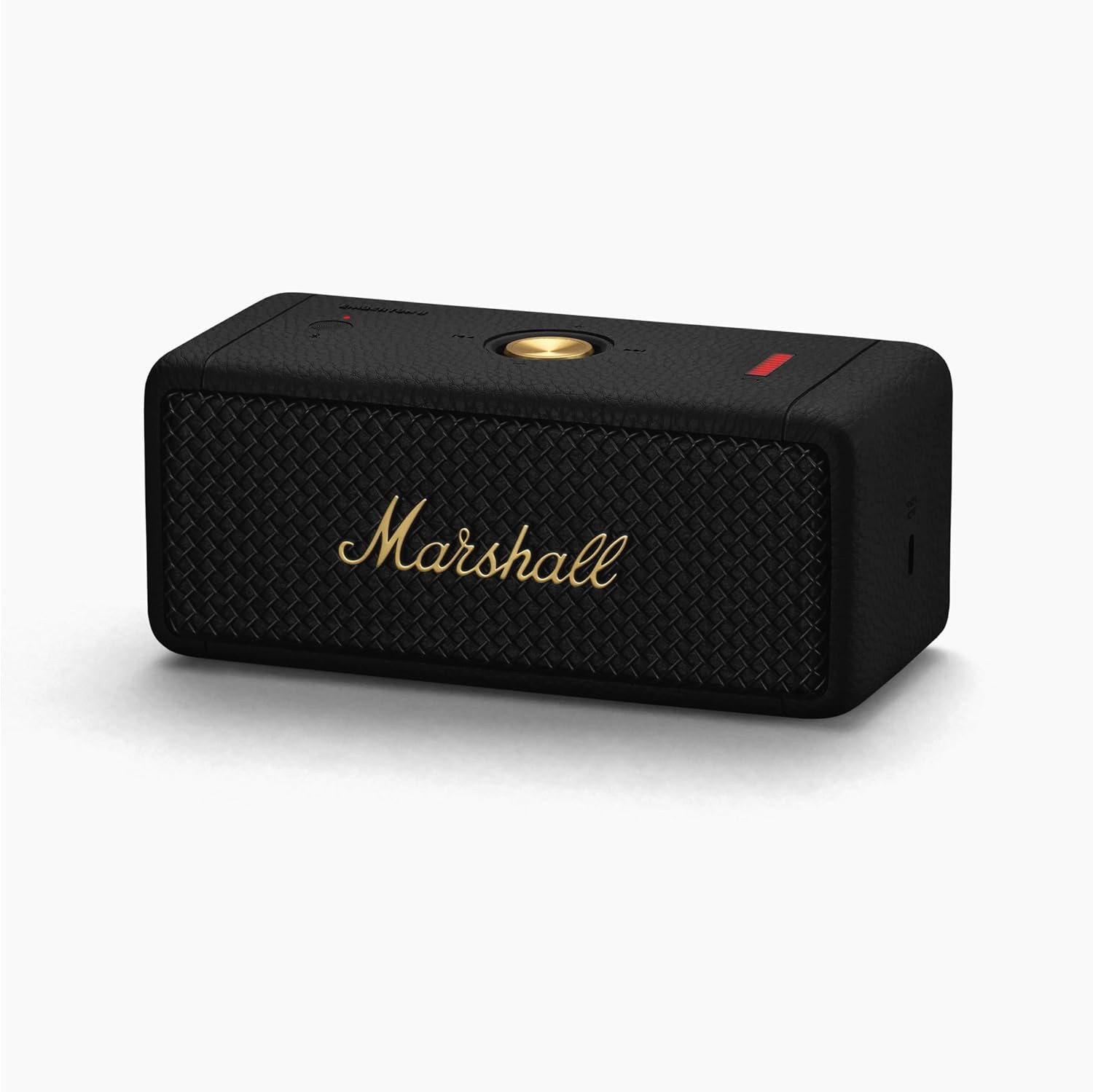 Marshall EMBERTON 2 Bluetooth Wireless Speaker More than 30 hrs of playtime IP67 dust water resistance Black and Brass