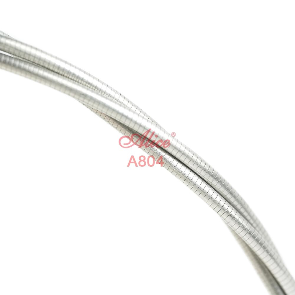 Alice A306 Acoustic Guitar String Set Stainless Steel Plain String Silver-Plated Copper Alloy Winding Anti-Rust Coating