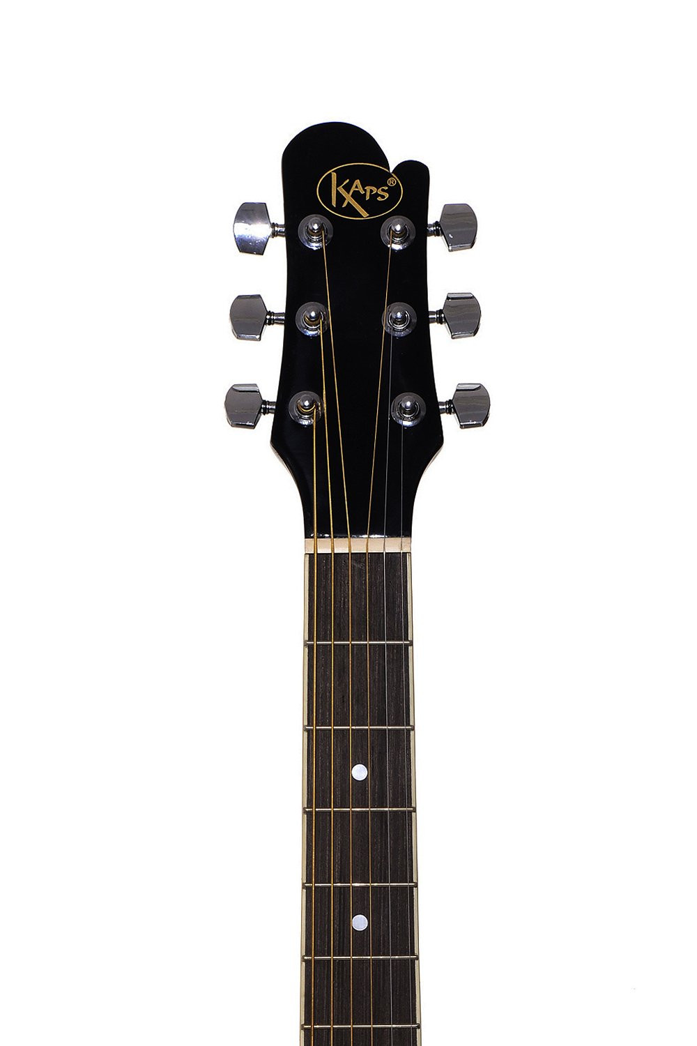 Kaps ST-1CR Acoustic Guitar Rosewood Rosewood Right Hand Orientation Black