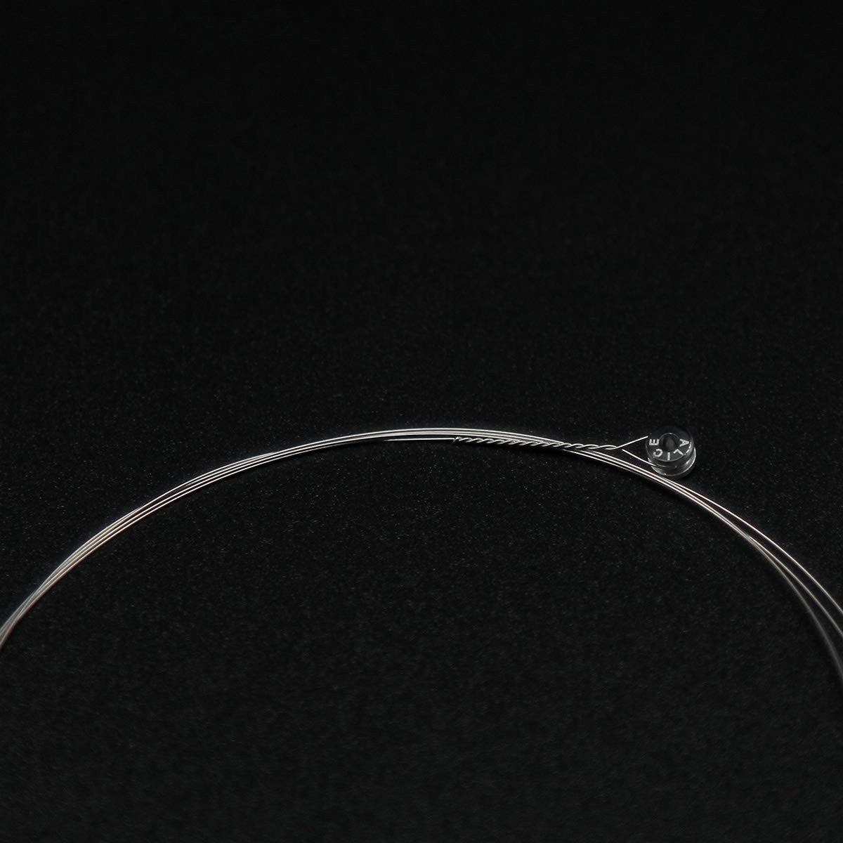 Alice Electric Gutiar 1st E Strings Steel Single String Pack of 5pcs Silver A506-L-1