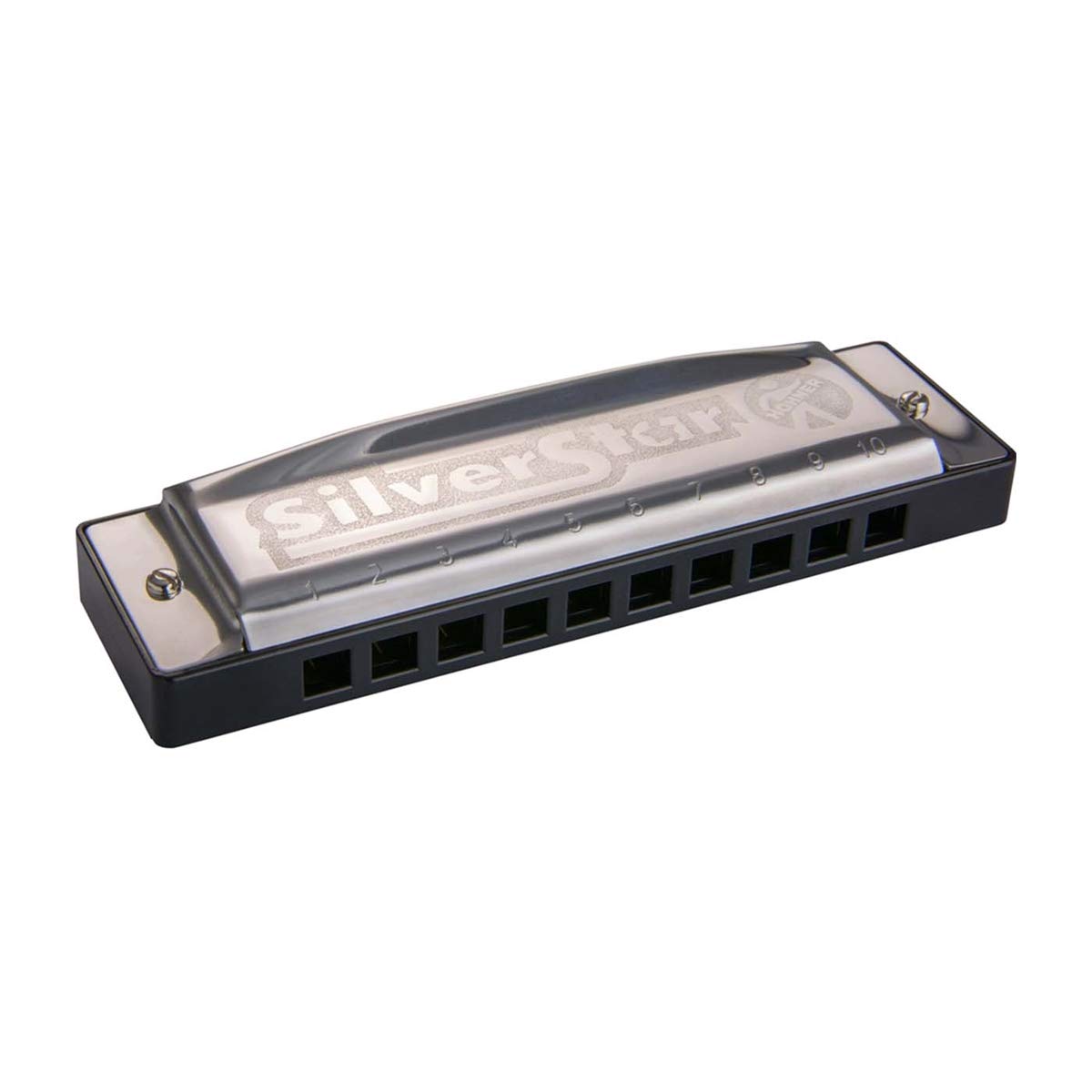 Hohner Harmonica Silverstar key F M50406X