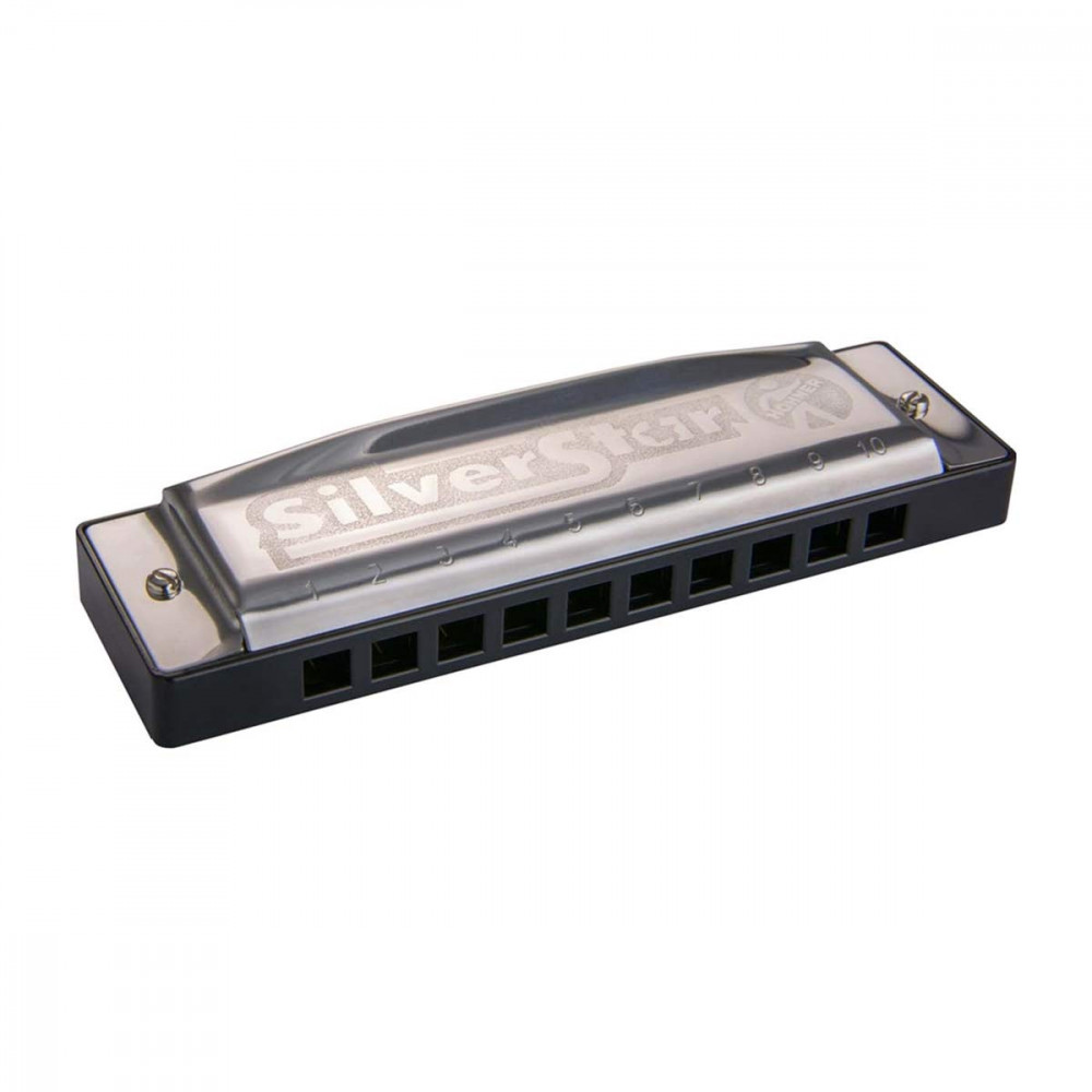 Image of Hohner Harmonica Silverstar key F > M50406X