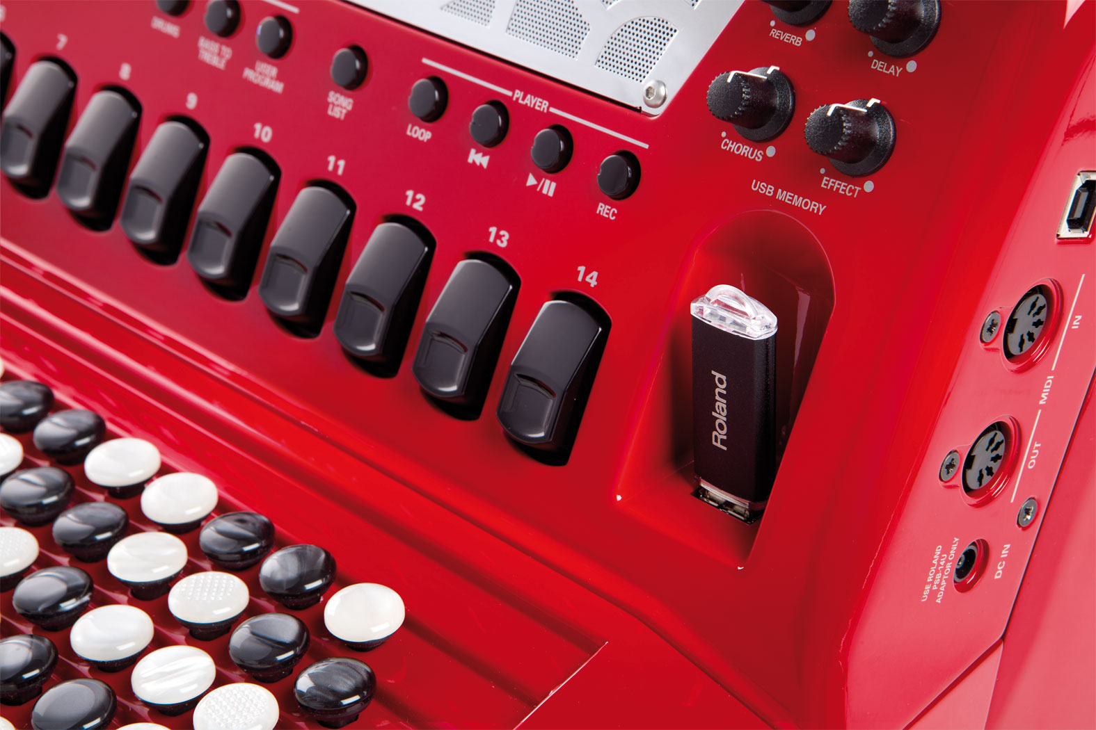 Roland FR-8XB BKR V-Accordion