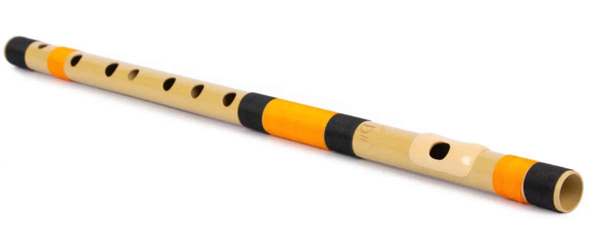 Radhe Flutes PVC Fiber D Sharp Bansuri Middle Octave 17inches