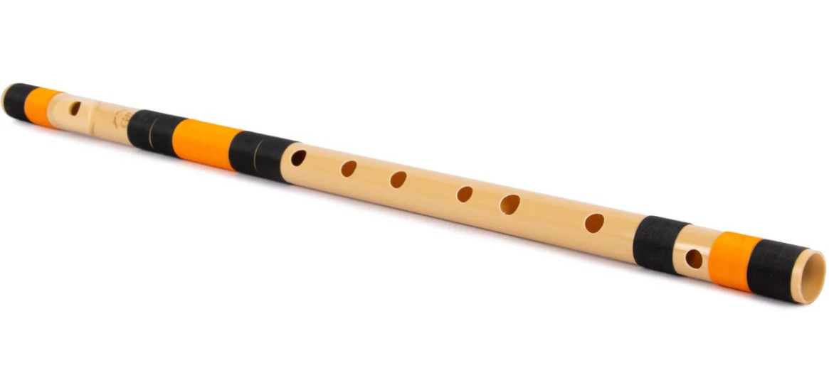 Radhe Flutes PVC Fiber G Sharp Bansuri Base Octave 24inches