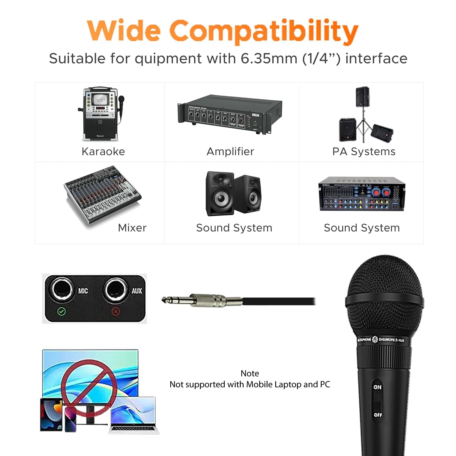 Digimore D-1020 Proffessional dynamic microphone