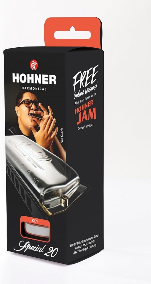 Hohner Harmonica Special 20 key D  M560036P