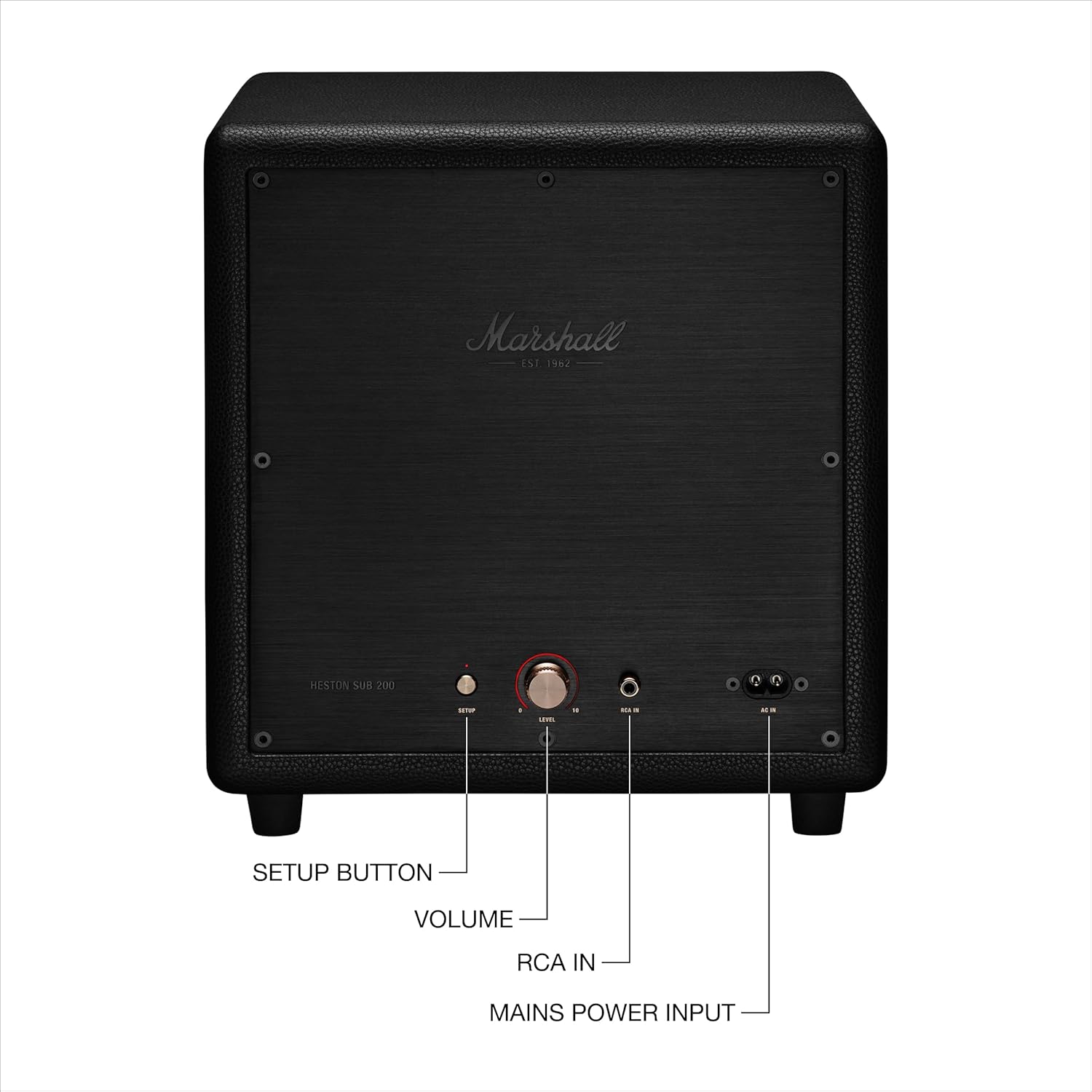 Marshall Heston SUB 200 Black EU