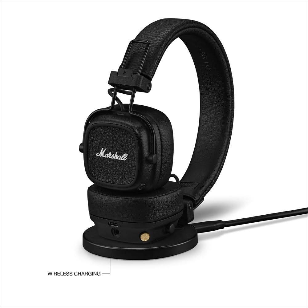 Marshall Major V Wireless On-Ear Headphones Black