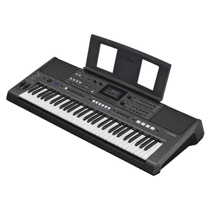 Yamaha PSR-I610 61-Key Professional Portable Keyboard Upgraded from PSR-I510 Indian Western Tones Songs Advanced Accompaniment Styles Performance-Ready Features Power Adapter Included