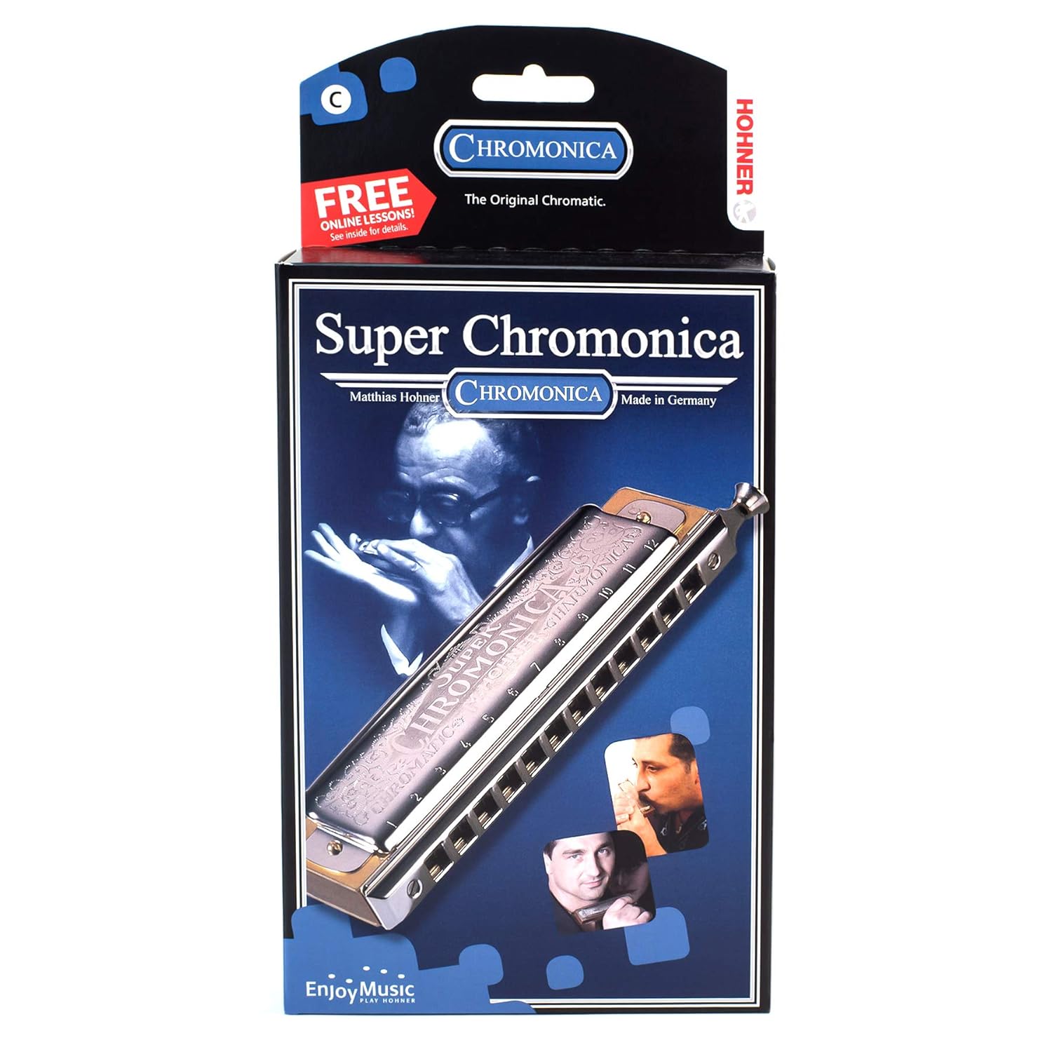hohner harmonica super chromonica Key C M2701X