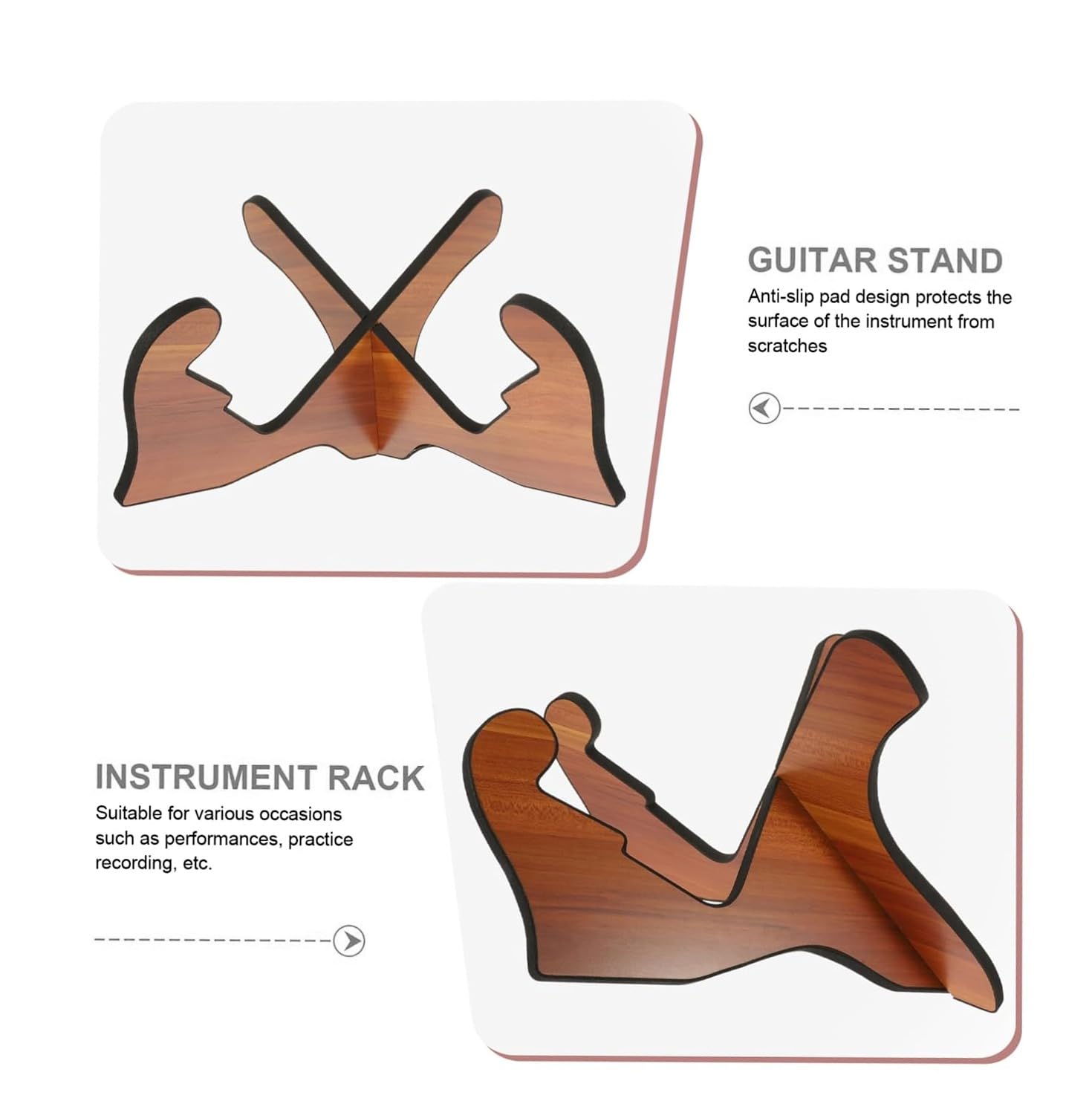Neowood WX-5 Guitar Stand Universal Wooden Guitar Stand